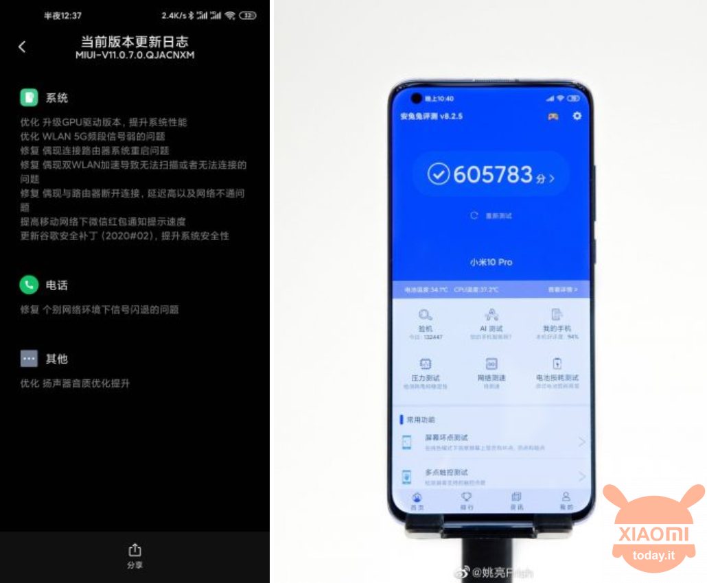 Xiaomi Redmi Note 10 Pro Тест Антуту