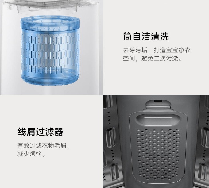 Mijia mini Washing Machine 3 kg annunciata: mini lavatrice per pulire  vestiti di bambini e biancheria intima