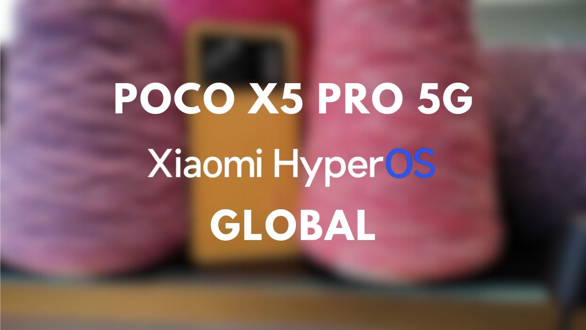 POCO X5 Pro 5G will receive Xiaomi HyperOS update soon 
