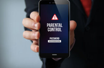 smartphone con parental control attivato