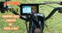 MOTO e BICI smart con AUTOABC 24D-X 5″ MONITOR WIRELESS CARPLAY / ANDROID AUTO